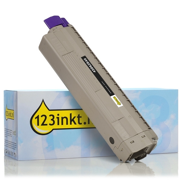 OKI 45862840 toner zwart (123inkt huismerk) 45862840C 042707 - 1