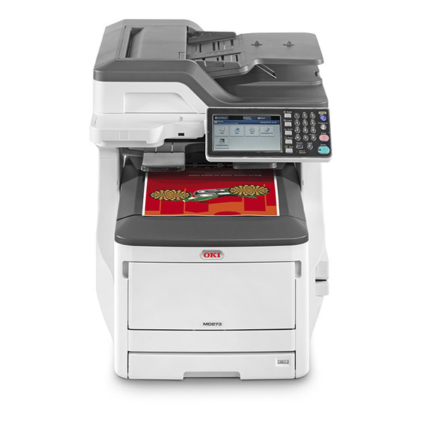 OKI MC873dn all-in-one A3 laserprinter kleur (4 in 1) 45850204 899025 - 1