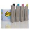 OKI aanbieding: 43324408, 43381907 , 06, 05 zwart + 3 kleuren (123inkt huismerk) 130070 - 1
