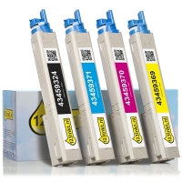 OKI aanbieding: 43459324, 43459369, 70, 71 zwart + 3 kleuren (123inkt huismerk)  130079