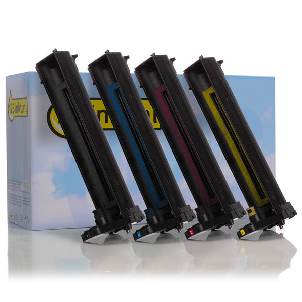 OKI aanbieding: 43870008, 07, 06, 05 drum zwart + 3 kleuren (123inkt huismerk) 43870005C 43870006C 43870007C 43870008C 130604 - 1