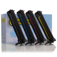 OKI aanbieding: 43870008, 07, 06, 05 drum zwart + 3 kleuren (123inkt huismerk) 43870005C 43870006C 43870007C 43870008C 130604
