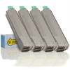 OKI aanbieding: 44059256, 55, 54, 53 zwart + 3 kleuren (123inkt huismerk) 130065 - 1