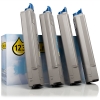 OKI aanbieding: 44643004, 03, 02, 01 zwart + 3 kleuren (123inkt huismerk) 130075 - 1
