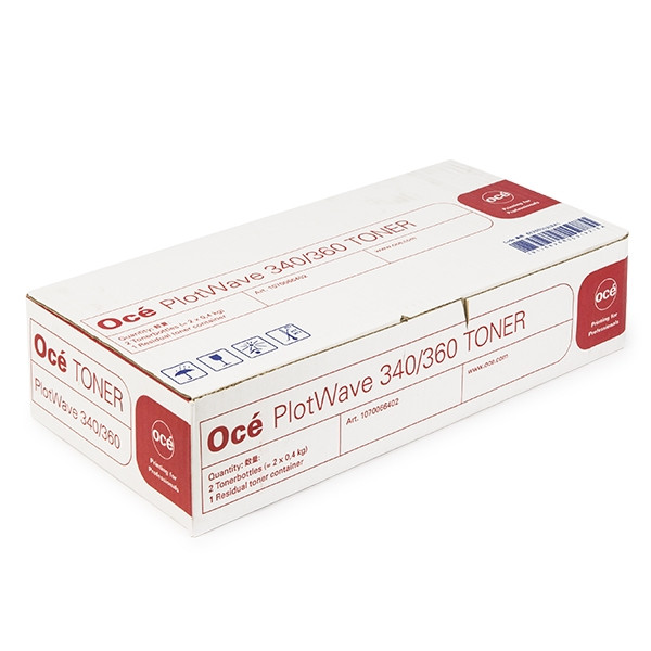 Oce Océ 1070011810 toner zwart 2 stuks (origineel) 1070011810 1070066402 6826B003AA 084644 - 1