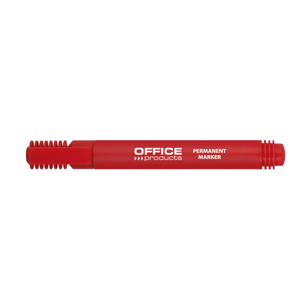 Office Products permanent marker rood (1-3 mm rond) 17071211-04 248215 - 1