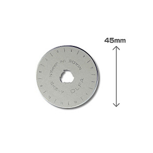 Olfa RB45-1 roterend reservemes voor RTY-2/G, RTY-2/DX 45 mm RB45-1 219710 - 1