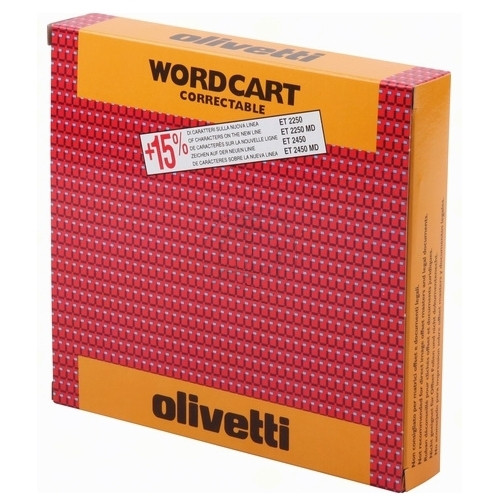 Olivetti 80670 carbon inktlint zwart (origineel) 80670 042024 - 1