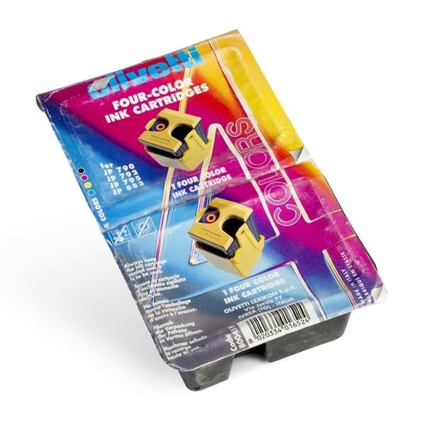 Olivetti B0045 F 4 kleuren inktcartridge 2 stuks (origineel) B0045F 042260 - 1