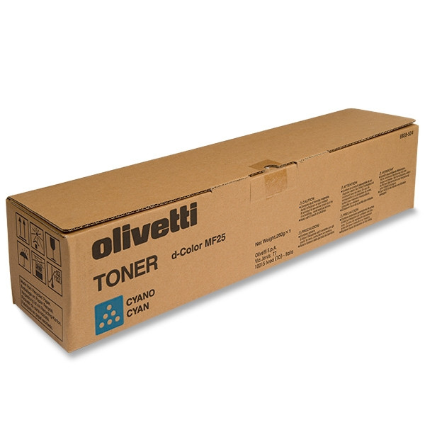 Olivetti B0536 toner cyaan (origineel) B0536 077068 - 1