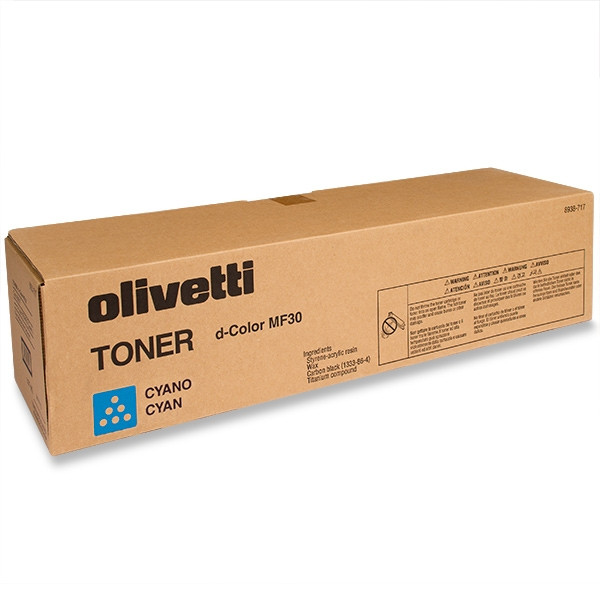 Olivetti B0580 toner cyaan (origineel) B0580 077120 - 1