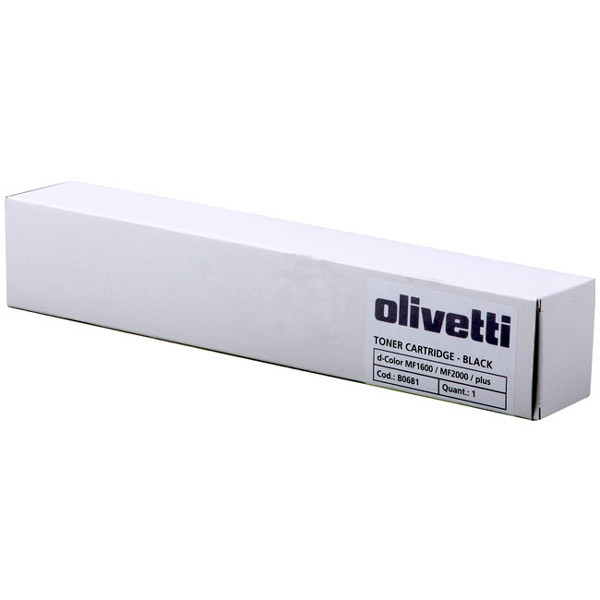Olivetti B0681 toner zwart hoge capaciteit (origineel) B0681 077310 - 1