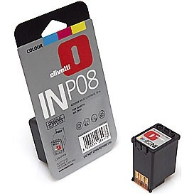 Olivetti INP08 (B0498) inktcartridge kleur (origineel) B0498 042170 - 1
