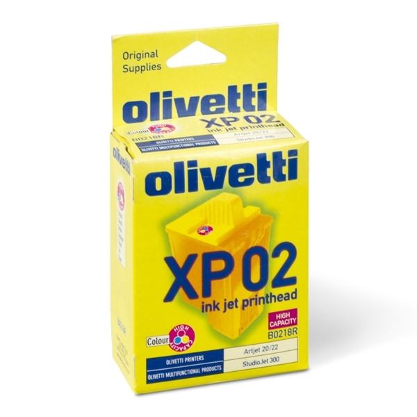 Olivetti XP 02 (B0218R) 3 kleuren printkop hoge capaciteit (origineel) B0218R 042310 - 1
