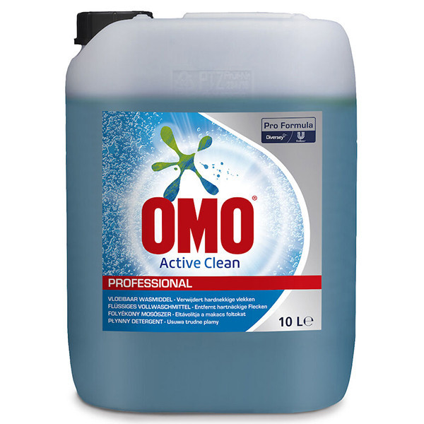 Omo Professional Active Clean Liquid Vloeibaar Wasmiddel 10 liter (154 wasbeurten) SOM00084 - 1