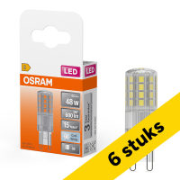Aanbieding: 6x Osram G9 LED capsule | SMD | Helder | 4000K | 4.5W (48W) LOS01388