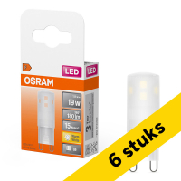 Aanbieding: 6x Osram G9 LED capsule | SMD | Mat | 2700K | 1.9W (19W) LOS01390