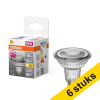 Aanbieding: 6x Osram GU10 LED spot | 2700K | Dimbaar | 6.1W (80W) LOS01926 - 1
