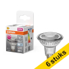 Aanbieding: 6x Osram GU10 LED spot | 4000K | Dimbaar | 6.1W (80W) LOS01928 - 1