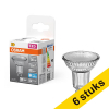 Aanbieding: 6x Osram GU10 LED spot | PAR16 | 6500K | 2.4W (35W) LOS02193 - 1