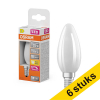 Aanbieding: 6x Osram LED lamp E14 | Kaars B35 | Mat | Dimbaar | 2700K | 1.8W (25W) LOS01850 - 2