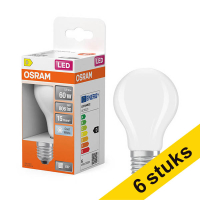 Aanbieding: 6x Osram LED lamp E27 | Peer A60 | Mat | 4000K | 5.9W (60W) LOS01842