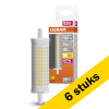Aanbieding: 6x Osram R7S led-lamp staaflamp dimbaar 18.2W (150W) LOS00351 - 1