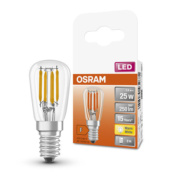 Osram E14 filament led-lamp buis helder 2.8W (25W) LOS00356 - 1