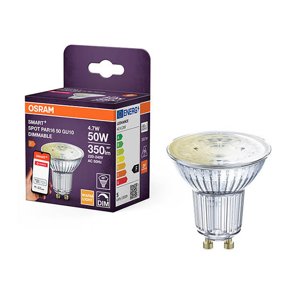 Osram GU10 Smart led | 2700K | 45° | Zigbee | 4.7W (50W) LOS01959 - 1