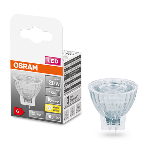 Osram GU4 led-spot niet dimbaar 2.5W (20W) LOS00302 - 1
