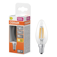 Osram LED lamp E14 | Kaars B35 | Filament | Helder | 2700K | 5.5W (60W) LOS01189
