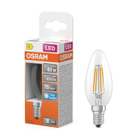 Osram LED lamp E14 | Kaars B35 | Filament | Helder | 6500K | 3.4W (40W) LOS02146