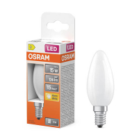 Osram LED lamp E14 | Kaars B35 | Mat | 2700K | 1W (15W) LOS01861