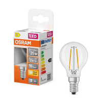 Osram LED lamp E14 | Kogel P45 | Filament | Helder | 2700K | 1.8W (25W) LOS01891