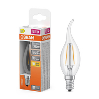 Osram LED lamp E14 | Sierkaars BA35 | Filament | Helder | 2700K | 1.8W (25W) LOS02138