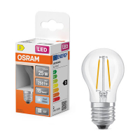 Osram LED lamp E27 | Kogel P45 | Filament | Helder | 4000K | 1.8W (25W) LOS02162