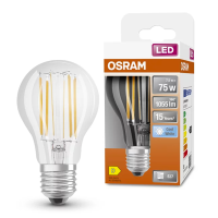 Osram LED lamp E27 | Peer A60 | Filament | Helder | 4000K | 7.5W (75W) LOS00082