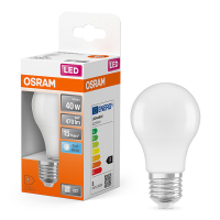 Osram LED lamp E27 | Peer A60 | Mat | 4000K | 4.9W (40W) LOS01145