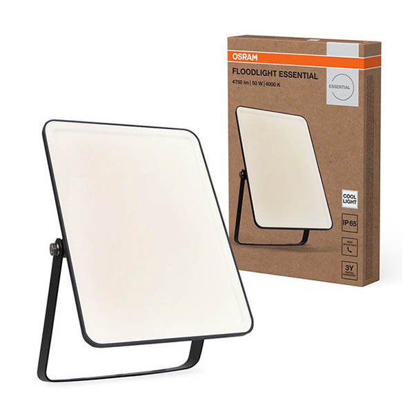 Osram Ledvance Floodlight Essential 50W | 4000K | 4500 lumen | IP65 | Zwart LOS02072 - 1