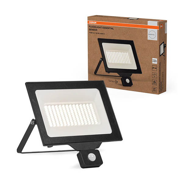 Osram Ledvance Floodlight Essential met sensor | 100W | 4000K | IP44 | 10.000 lumen LOS02080 - 1