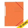 Aanbieding: 10x Oxford Top File+ elastomap karton oranje A4 260159 - 1