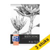 Aanbieding: 3x Oxford Sketching schetsblok A3 120 grams (50 vel) 237659 - 1