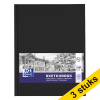 Aanbieding: 3x Oxford dummyboek hardcover A4 (96 vel) 260276 - 1