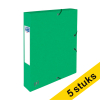 Aanbieding: 5x Oxford elastobox Top File+ groen 40 mm (300 vel) 260243 - 1