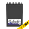 Aanbieding: 5x Oxford schetsboek hardcover spiraal A5 100 grams zwart (50 vel) 237650 - 1