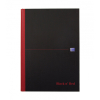 Oxford Black n' Red gebonden boek A4 96 vel blanco 100080489 260279 - 1