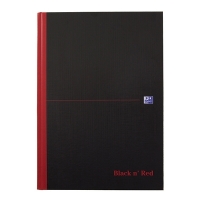 Oxford Black n' Red gebonden boek A4 gelinieerd 96 vel 400047606 260008