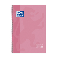 Oxford Classic collegeblok A4+ 90 grams 80 vel gelinieerd roze 260288