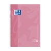 Oxford Classic collegeblok A4+ 90 grams 80 vel gelinieerd roze 260288 - 1