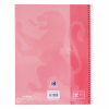 Oxford Classic collegeblok A4+ 90 grams 80 vel gelinieerd roze 260288 - 2